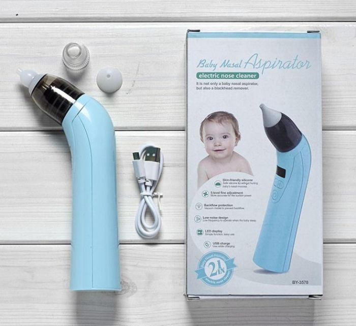جهاز تنظيف أنف الرضيع المسدود طريقة تنظيف أنف الرضيع.. ساعد طفلك