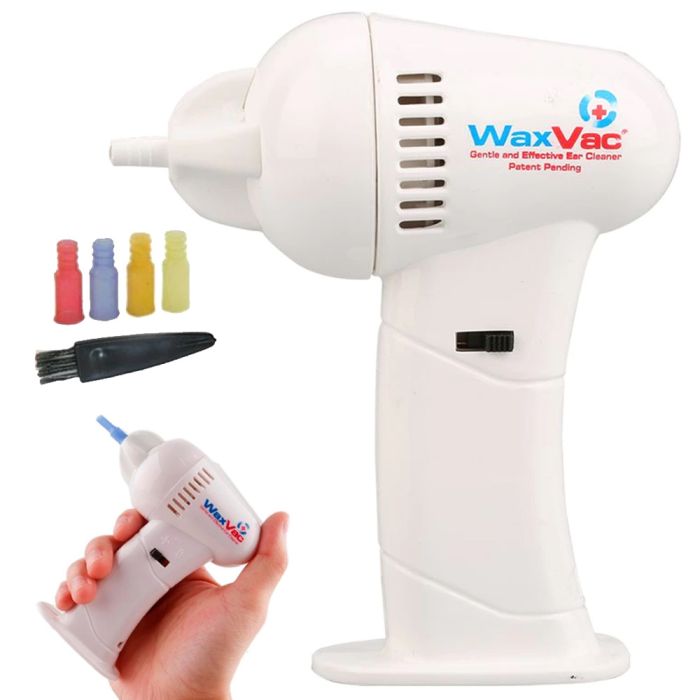 WaxVac كيف تنظيف الاذن في المنزل؟ جهاز تنظيف الأذن المسدودة في المنزل  2