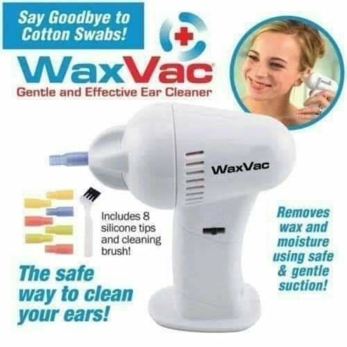 WaxVac كيف تنظيف الاذن في المنزل؟ جهاز تنظيف الأذن المسدودة في المنزل  5