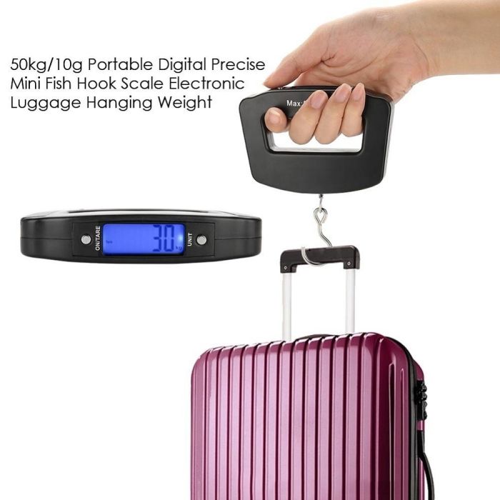 طريقة وزن الشنط ميزان حقيبة السفر أمتعة وزن الامتعه قبل السفر والذهاب للمطار 6