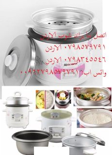 طناجر الرز طباخ الارز الكهربائي 3 لتر 500 وات الطهي بالبخار .. طهى صحى اكل