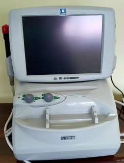 جهاز الموجات فوق الصوتية للعيون Nidek Echoscan US-4000 2