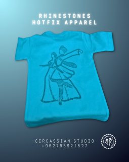 رسومات ستراس ملابس اطفال شركسية 0795921527 3