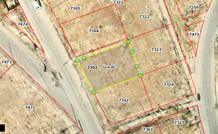 ارض سكنية مفروزة  للبيع بسعر مغري في منطقة القويسمة 2