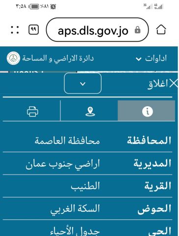 ارض ١٥٠ دونم في الطنيب السكة الغربي للبيع 