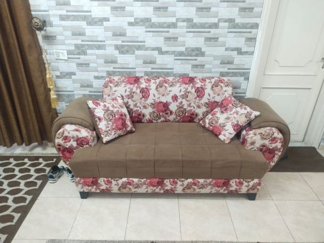 طقم كنب كورنر مستعمل خفيف بسعر حرق 2