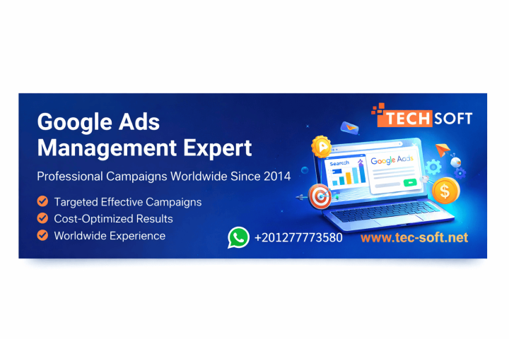 ❖ خبراء إعلانات Google Ads منذ 2014 -   Tech Soft 2