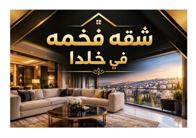شقه في خلدا 450 م طابق اول للبيع